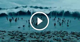TSUNAMI GARGANTUAN WALL OF WATER