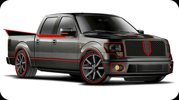 The Crime Fighter Batmobile Truck