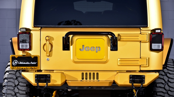 Matte Gold Jeep