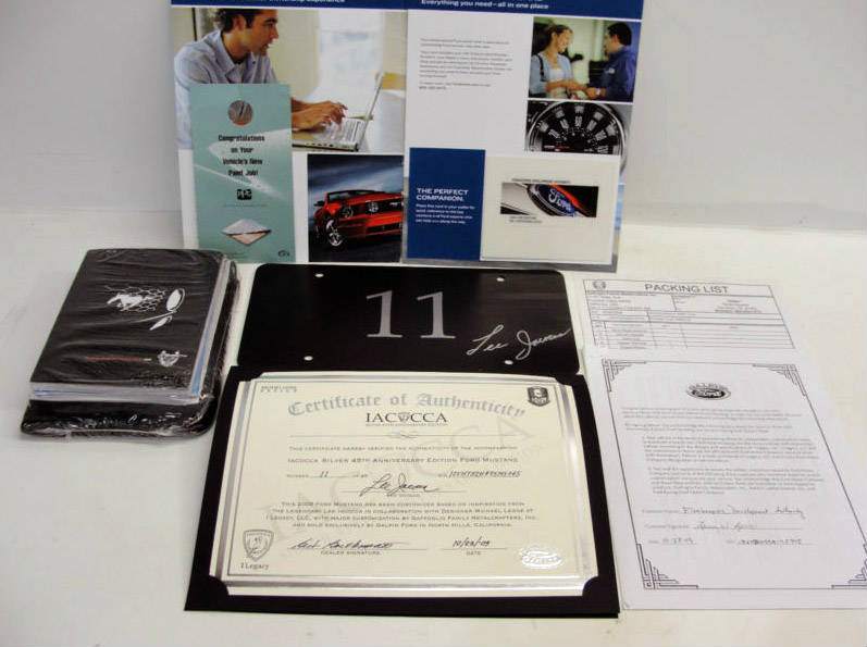 2009 Lee Iacocca Silver Edition Mustang Fastback