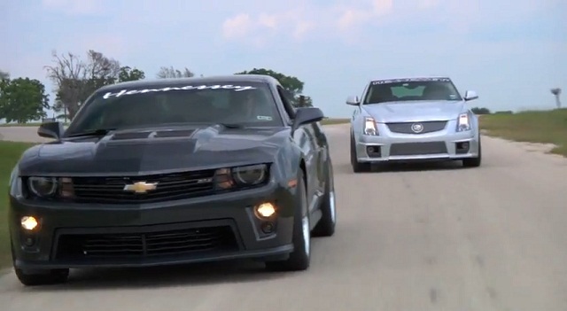 The 700 HP Hennessey Camaro ZL1 -- TUNED