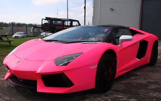 Pink Lamborghini