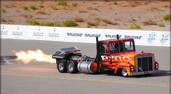 PYRO Jet Truck