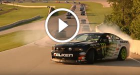MONSTER DRIFT - Road America - FORD MUSTANG AT ITS BEST! I love the Sound The Look and Show!