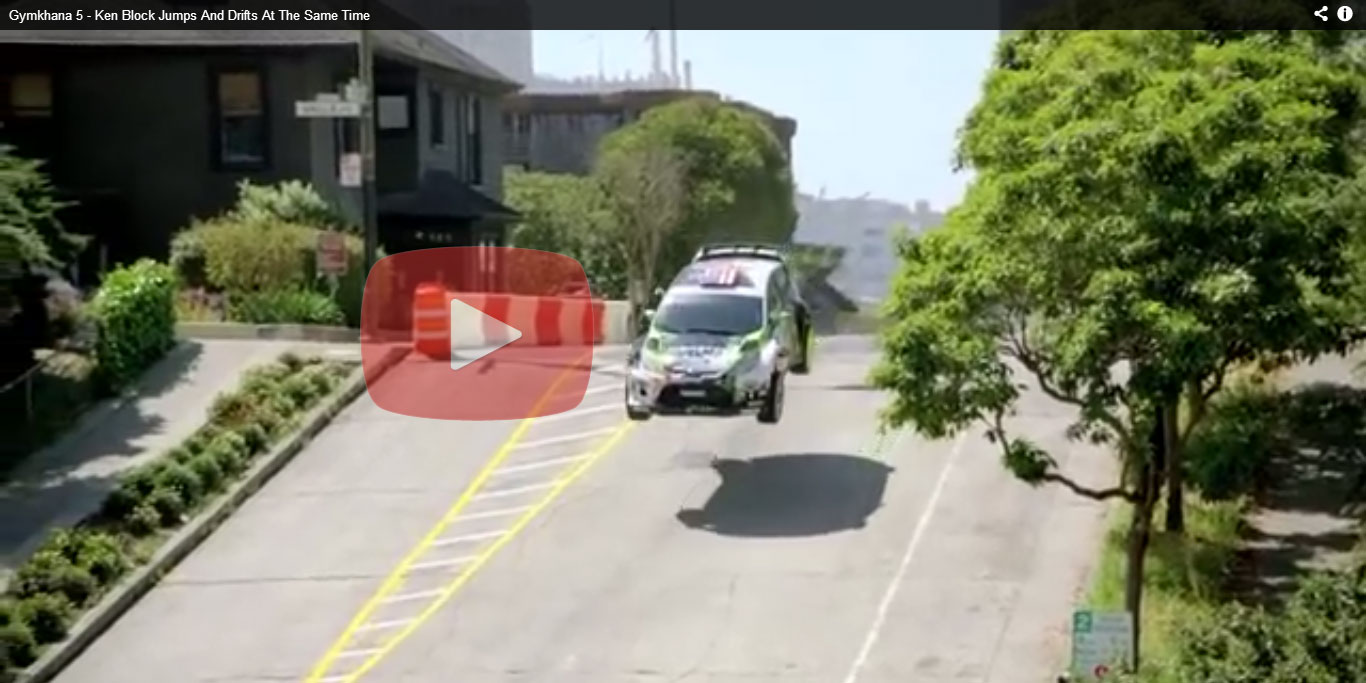 SAN FRACISCO DEAD ZONE - Ken Block Drifting - HIS BOLDEST SHOW!