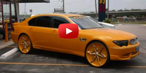 BMW 7-Series With Million of RIMS Combinations