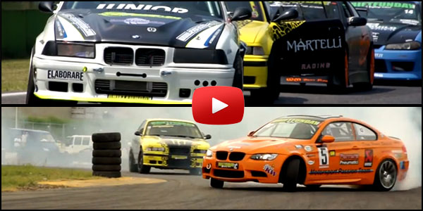 BMW at ITS BEST - PRO Drifting Series In Italy