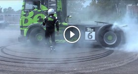 Becx-TDS Racing Semi Truck Drift Gymkhana 1