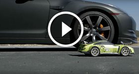 RC Car Vs Nissan GODZILLA GTR R-35