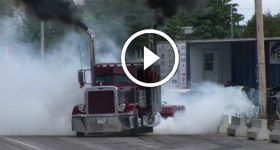 truck burnout