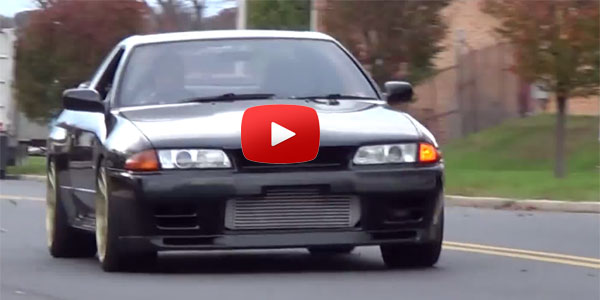 PUNISHING the ROAD - Amazing Skyline R32 with BAD ATTITUDE!
