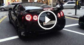 GTR R35 Doing Drifts