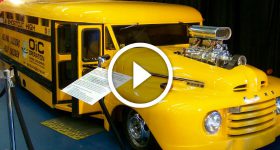 Hot Rod Ford School Bus
