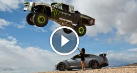 Nissan GTR vs MONSTER ENERGY