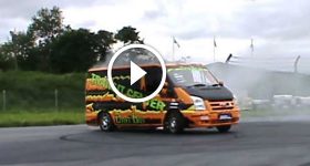 ford transit modified bus