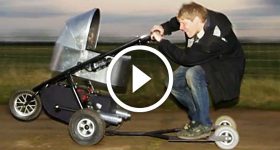30mph baby stroller
