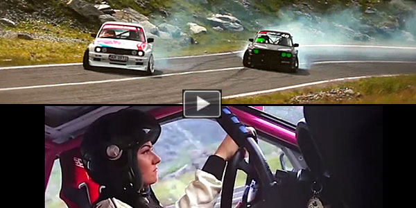 Skilled Romanian Babe Drifts