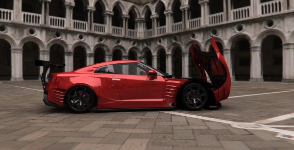 1000hp_nissan_r35_gtr_bensopra_side view open hood