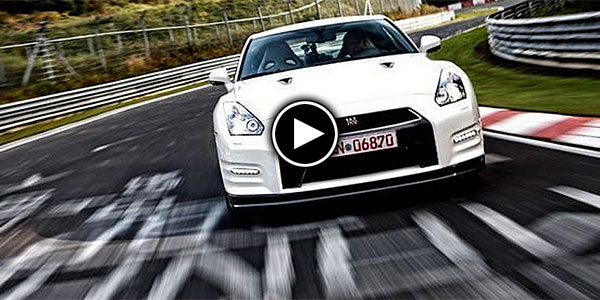 2012 Nissan GT-R Finises- Nurburgring
