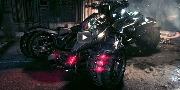Batman Arkham Knight Batmobile Battlemode