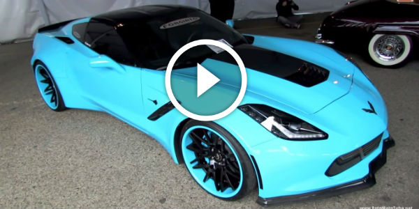 2014 Chevrolet Corvette Stingray C7 Customized Wide Body 2013 LA Auto Show