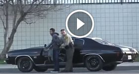 Donuts in Chevelle SS and COPS CATCH HIM