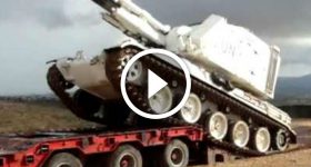 HOW NOT TO LOAD Tank on a Trailer