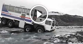 MAN 8x8 off road passenger glacier truck Ice explorer