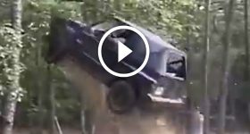 High Jump With A Suzuki SUV