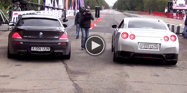 Nissan GT-R R35 Vs BMW M6 ESS