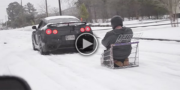 Nissan GTR Snow Adventures