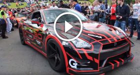 Tuned Nissan GT-R R35 At Gumball 3000