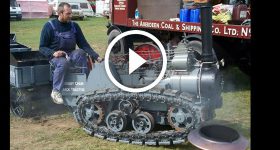 13 Scale Model Of The Unique Hornsby Chain Tractor!!!