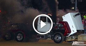 Big Mack Attack Pulling Semi-Trailer