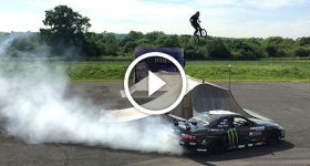 Drifting and Jumping on a Tiny BMX