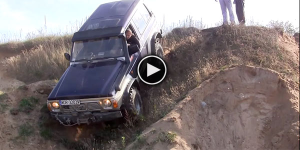Polish Guys Cross Through Water, Mud And Dirt