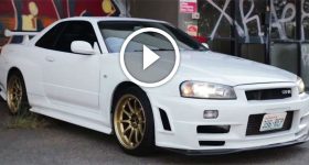 Ray's Nissan R34 GTR V-Spec II