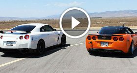 Supercharged C6 Z06 vs GTR