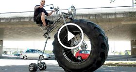monster bicycle Wouter van den Boschs