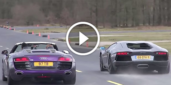 Lamborghini Aventador Racing Supercars