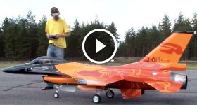 14 ScaleRC Jet F-16