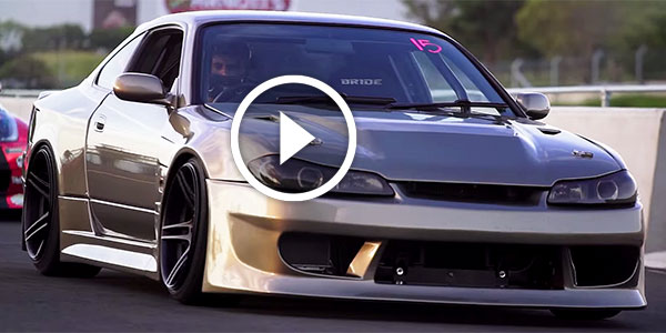 469HP V8 Nissan S15 drift