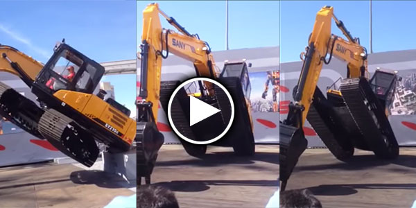 Dancing and Singing Bulldozer
