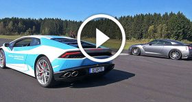 Lamborghini Huracan LP610-4 VS. Nissan GTR R35 - 800 HP (2)