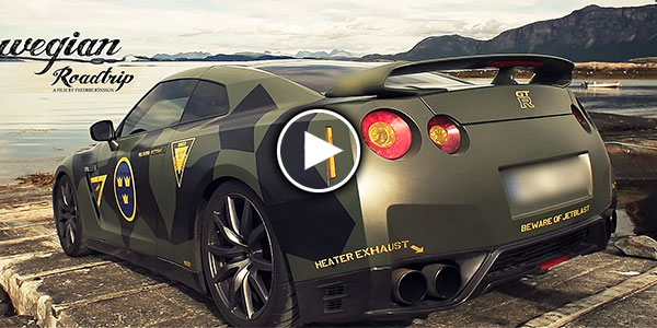 Nissan GTR CONQUERS Norway