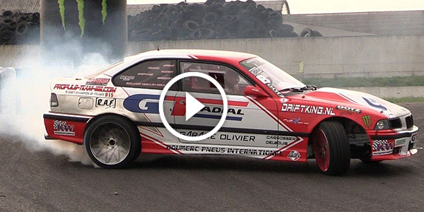 PHENOMENAL DRIFTING With This BMW M3 E36 Powered By A Chevy LSX 454 V8!!!