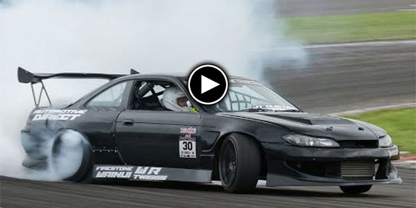 RB26DET Nissan S14 drifting car