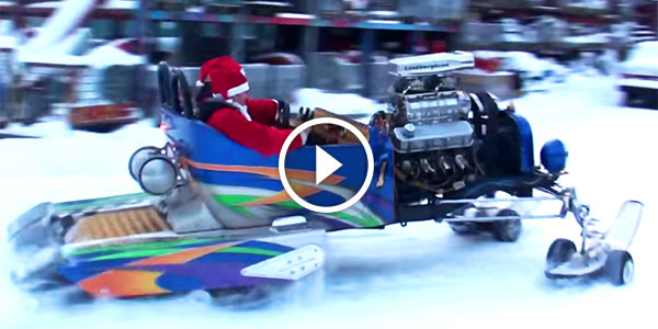 ULTIMATE V8 BLOWN SANTA'S CAR