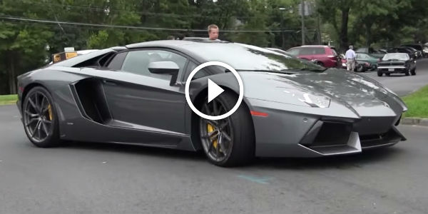 Lamborghini Aventador LP 700-4 Roadster - Cars and Coffee