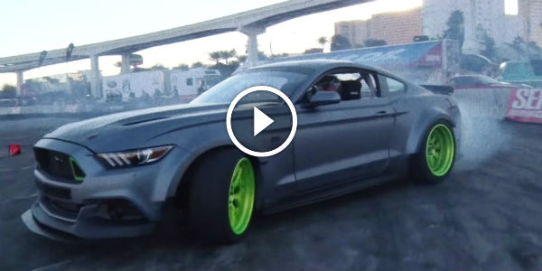 WILD DRIFT RIDE! Vaughn Gittin Jr. VS Ryan Tuerck